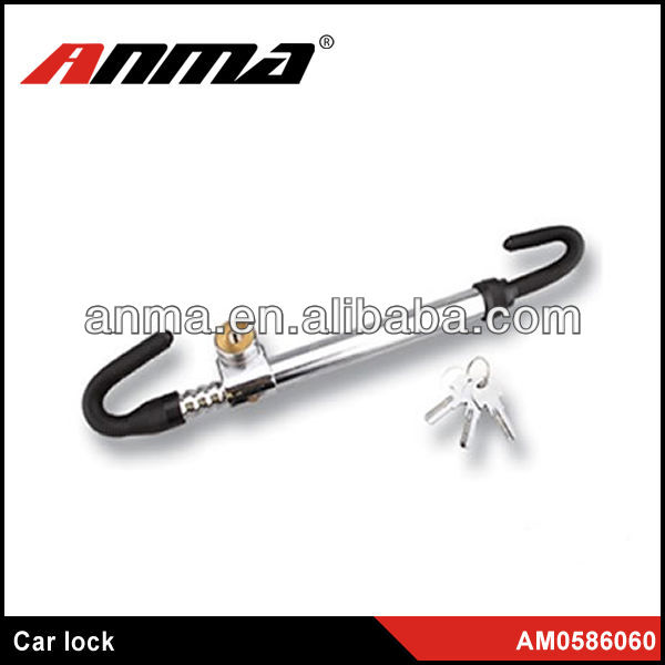 2 keys steel steering wheel lock car steering wheel lock best car steering lock