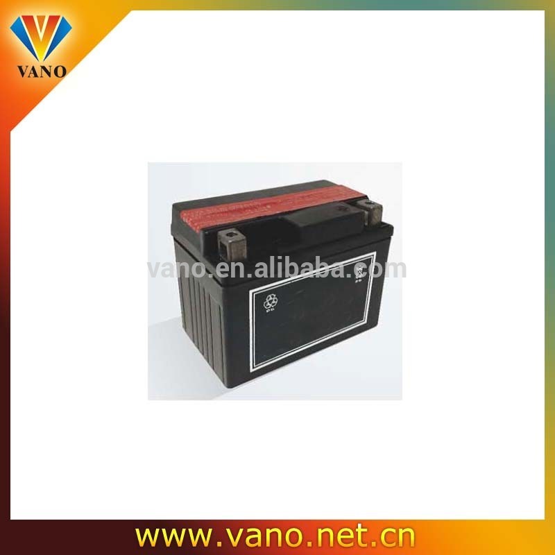 135Lx75Wx120H YTX7C-BS 12v 7ah motorcycle battery