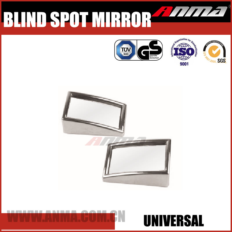 Unbreakable stick on car side mirror convex panoramic truck blind spot mirrors