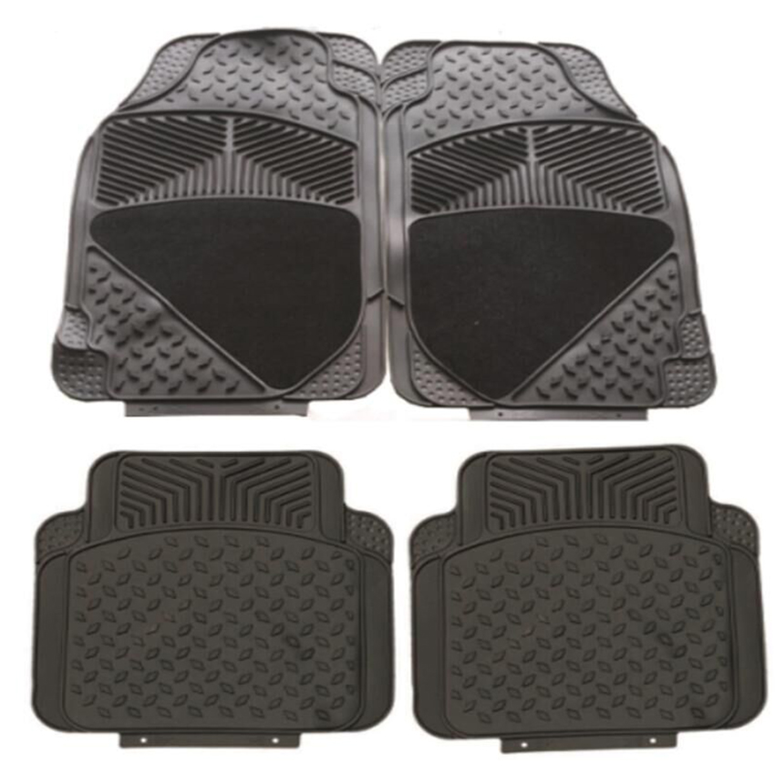 Europ 4pcs/set 3.8KGS anti-slip PVC car floor foot mats