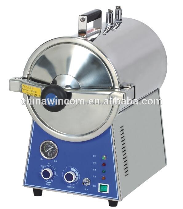 Manufacturer direct sale stainless steel 16L,24L benchtop hospital steam sterilizer