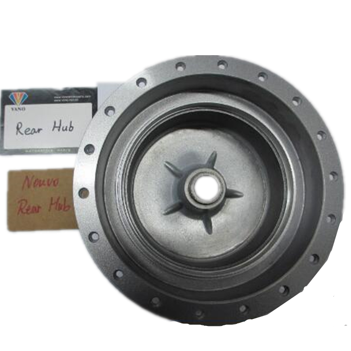 High quality silver Nouvo rear motorcycle hub