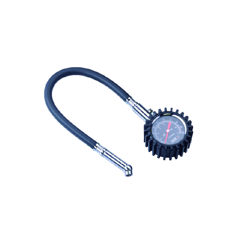 2 Dial Truck Tire Gauge With Rugged Gear-Style