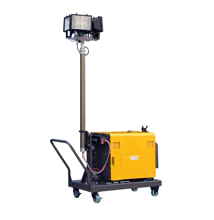 5kva silent mobile diesel generator light lighting tower