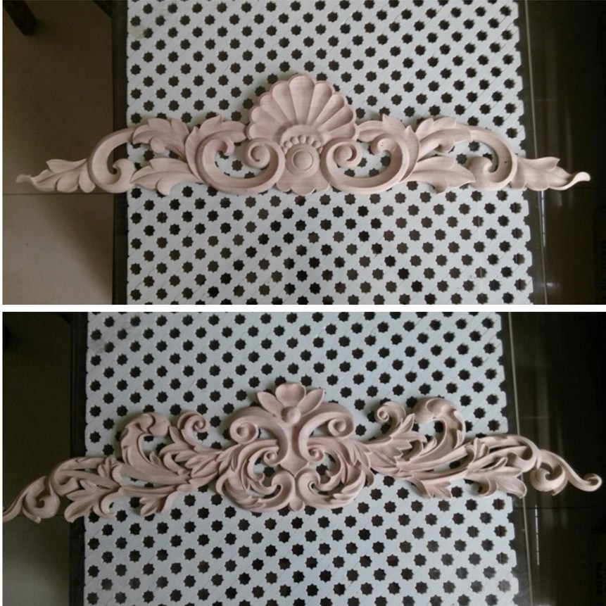 Carved wood decorations