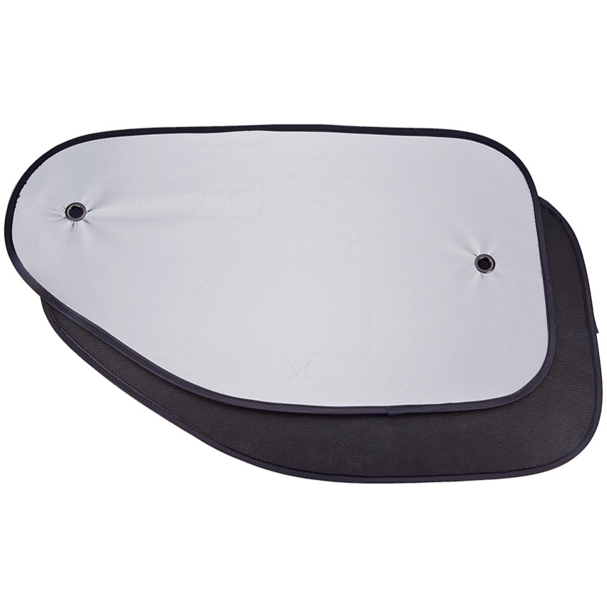Foldable custom fabric car side window sun shade