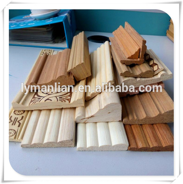wood window frame mouldings/unfinished wood frames/antique wood trim