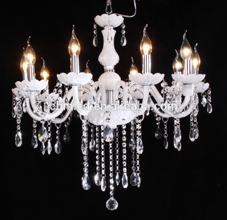 Hot sale white chandelier,turkish chandelier lighting,commercial chandelier light from China