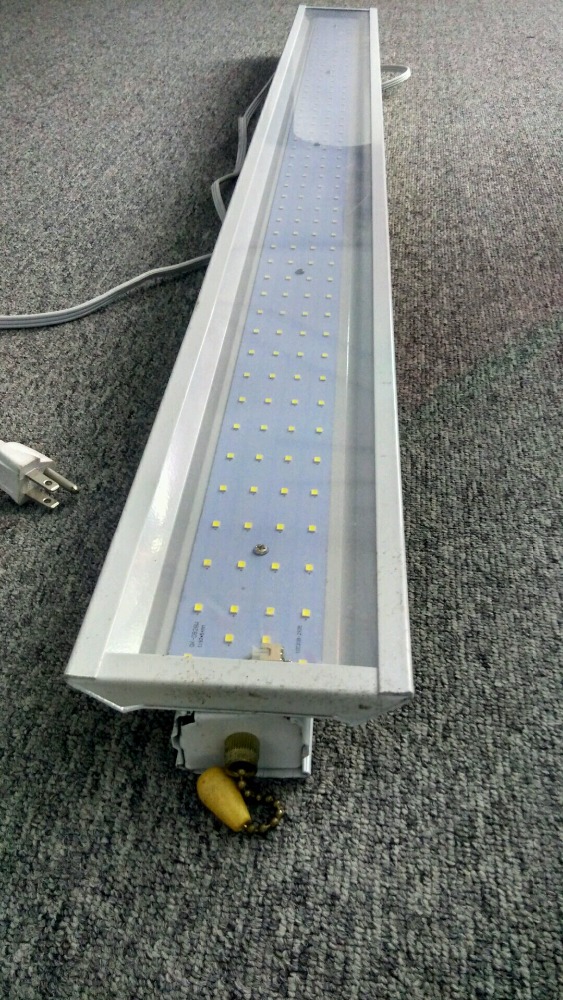 install in line commercial lighting batten led shop ceiling lights for large space