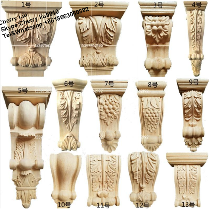 Antique Wood Carving Wood Appliques Onlays Wood Corbel