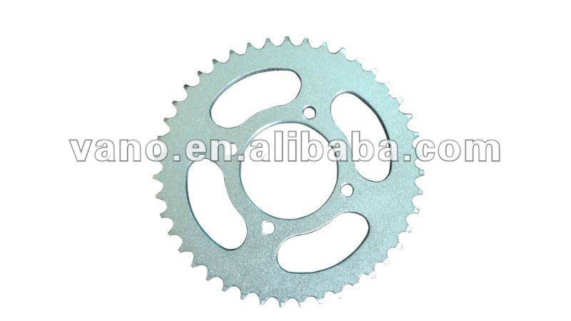 YBR125 aluminium motorcycle sprocket