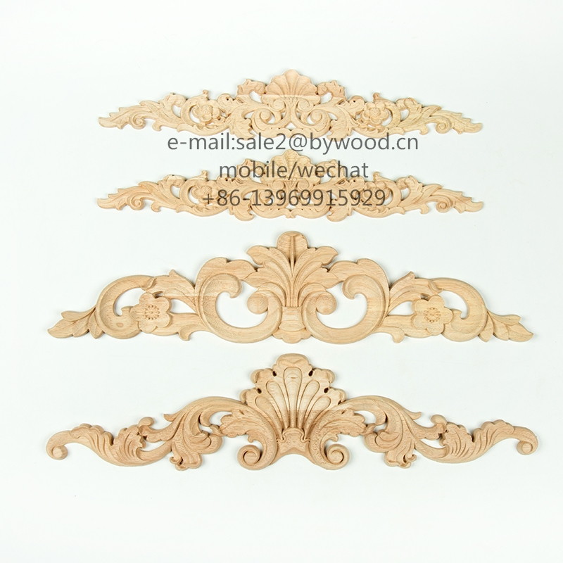 hand carved wood onlays  decorative wood applique