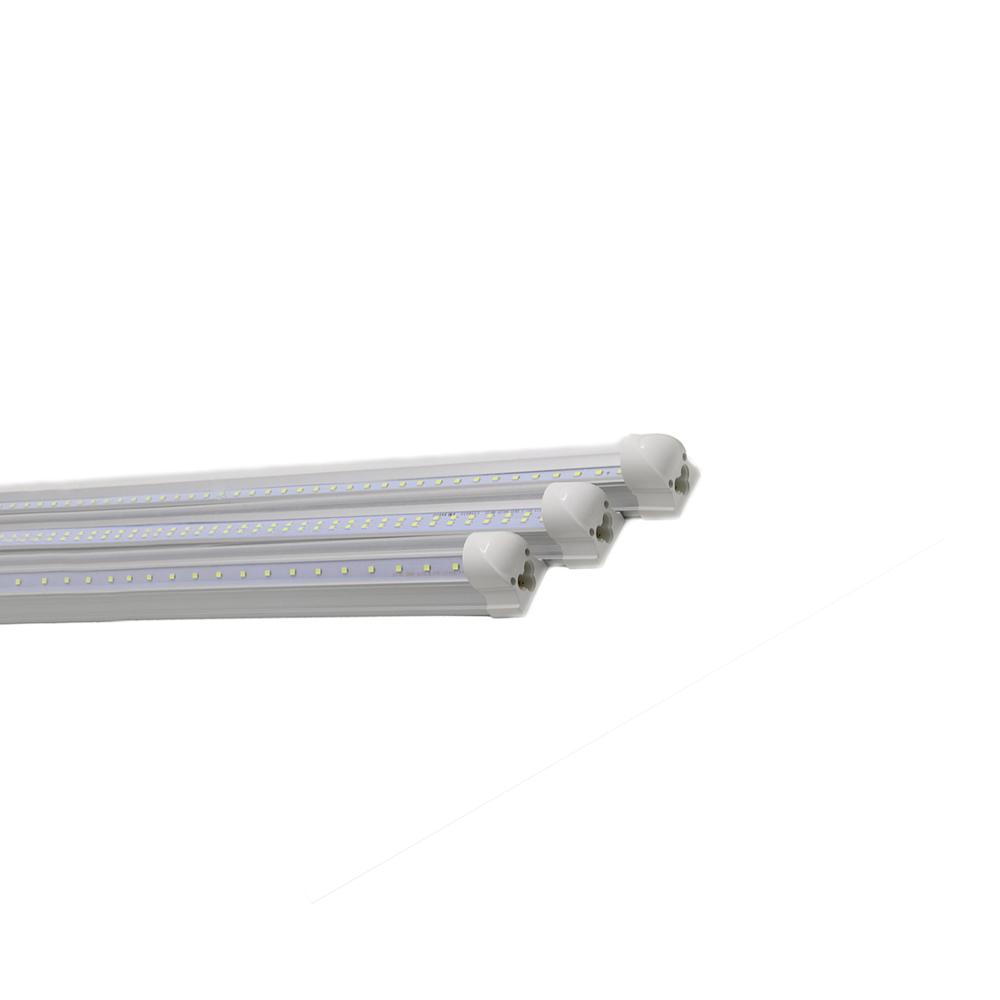 Factory directly sales price integrated double row 2835 led tube light 2400mm