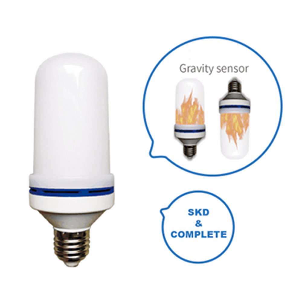 Hot 3W LED Flame Effect Light Corn Bulb For Restaurant