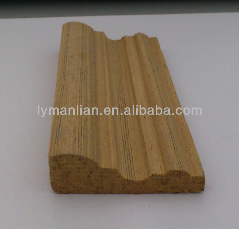 Unfinished wood Baseboard Molding Trim