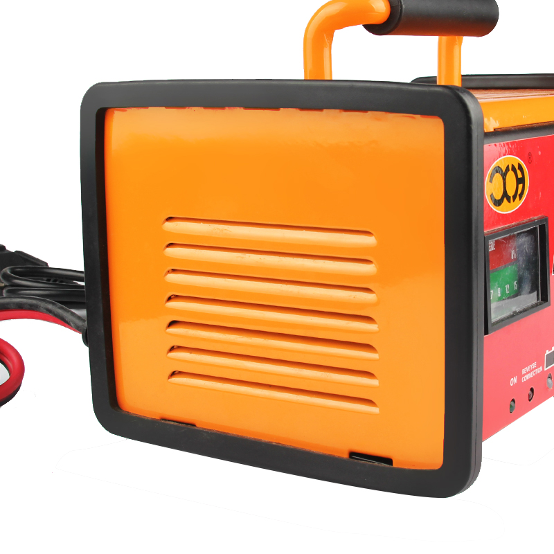 12/24V 8/4A Lead-Acid Car Battery Charger in Orange Color