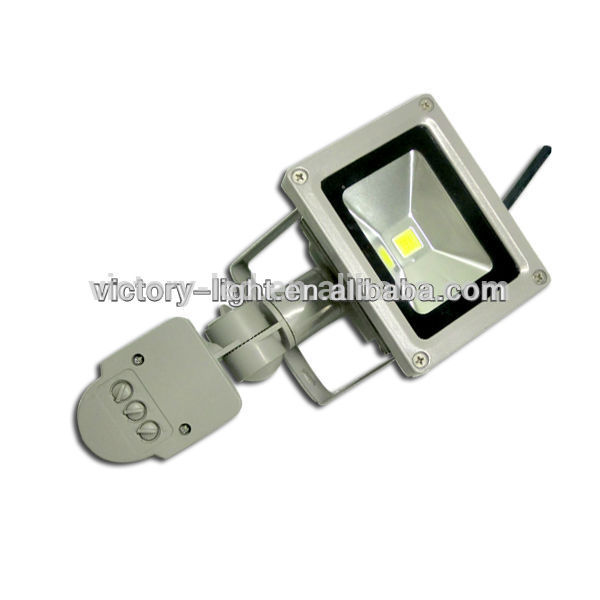 IP65 sensor PIR cob mini induction lamp high lumen led flood light 10w