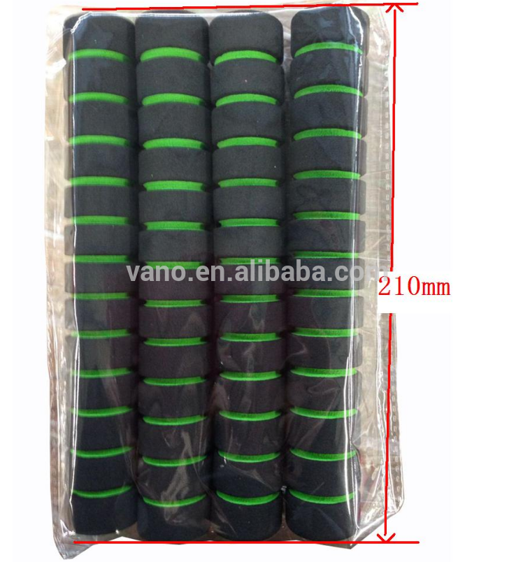 Cheap custom size 210 mm foam handle grip for motorcycle / scooter / bicycle