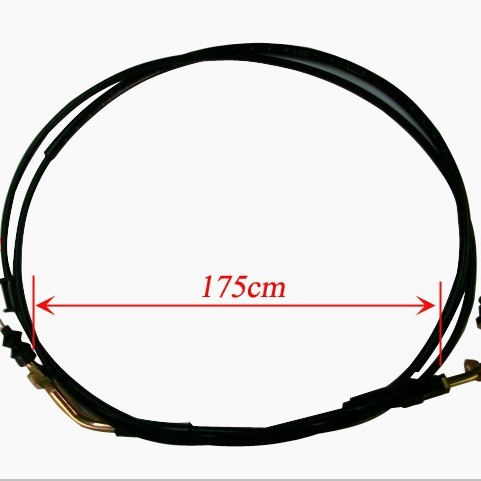 125cc Gas motorcycle scooter throttle cables