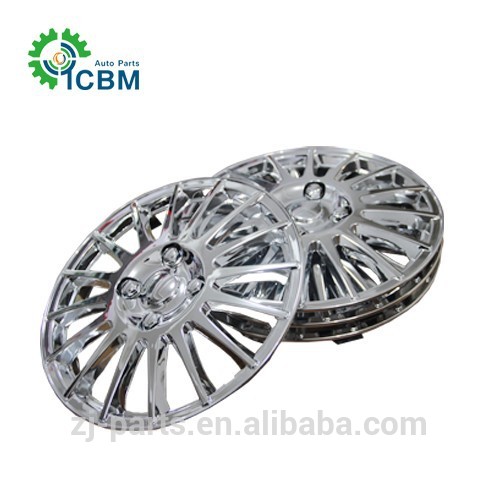 13141516Universal Hubcap Rim Cover For Cars Chrome Hubcaps