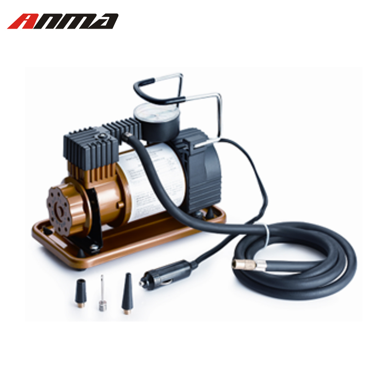 12V dc car electric mini air compressor portable tire inflator air compressor