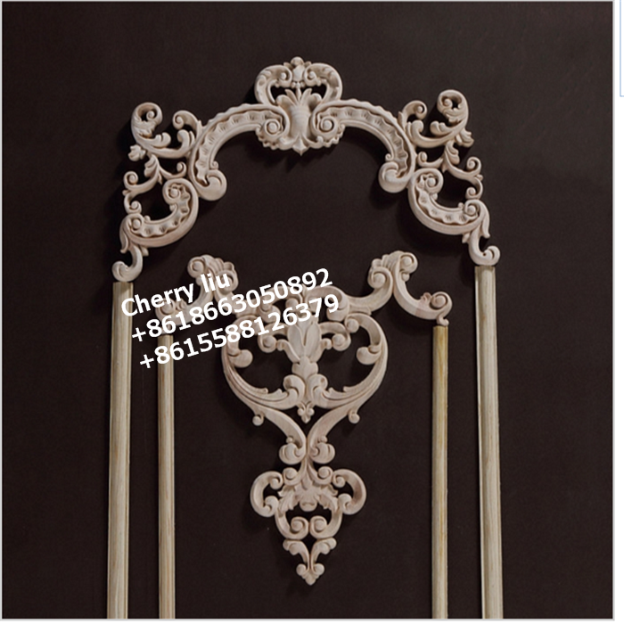 decorative cnc carvings carved furniture wood appliques and onlays