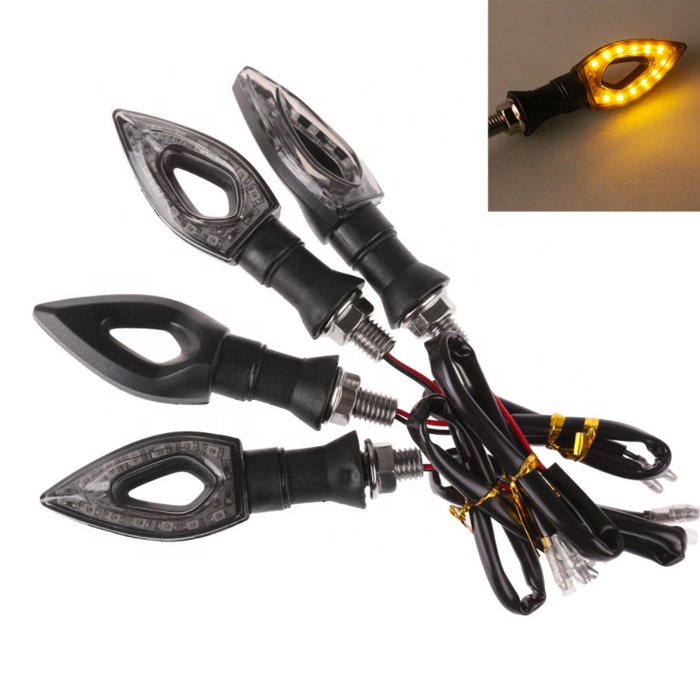 ECE Certification LED Winker Lamp Motorcycle Turn Signal Lights Kit
