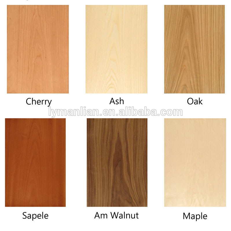 Decorative Reconstituted Rosewood/Walnut/Oak/Teak Veneer Furniture Veneer