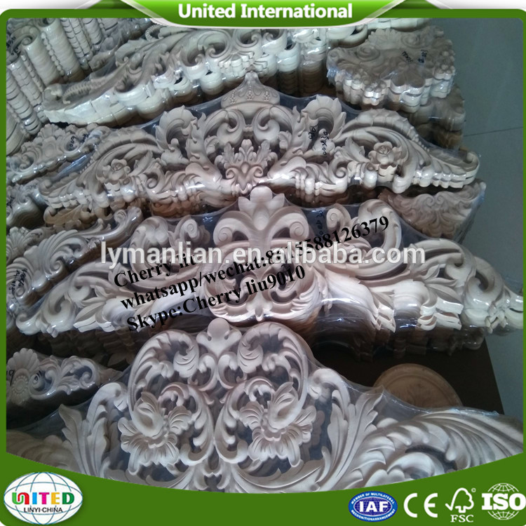 furniture Wood appliques decorative wood carving