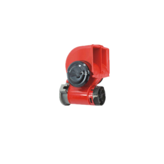 Red Color Pleasant Voice 12v 24V motorcycle electric horn