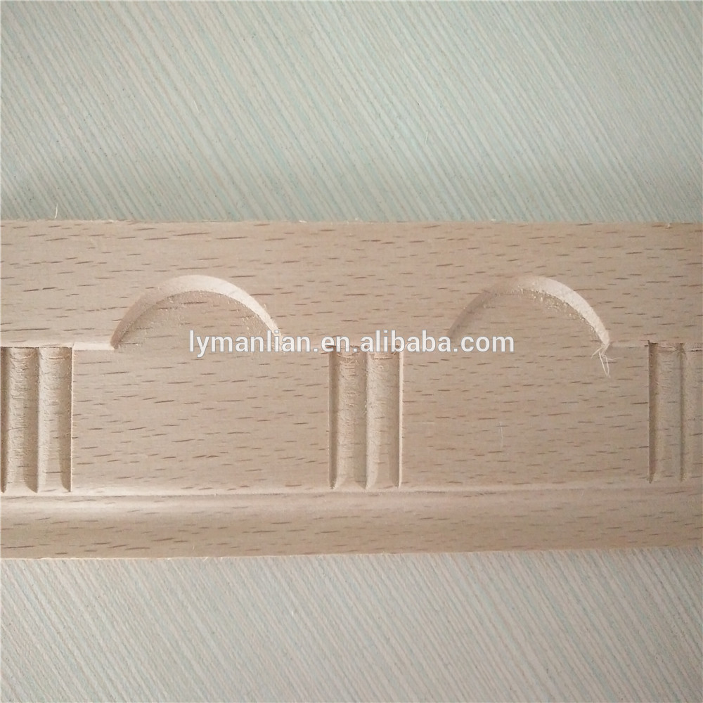 Carving wood decorative furniture moulding  craft wood decorative moulding