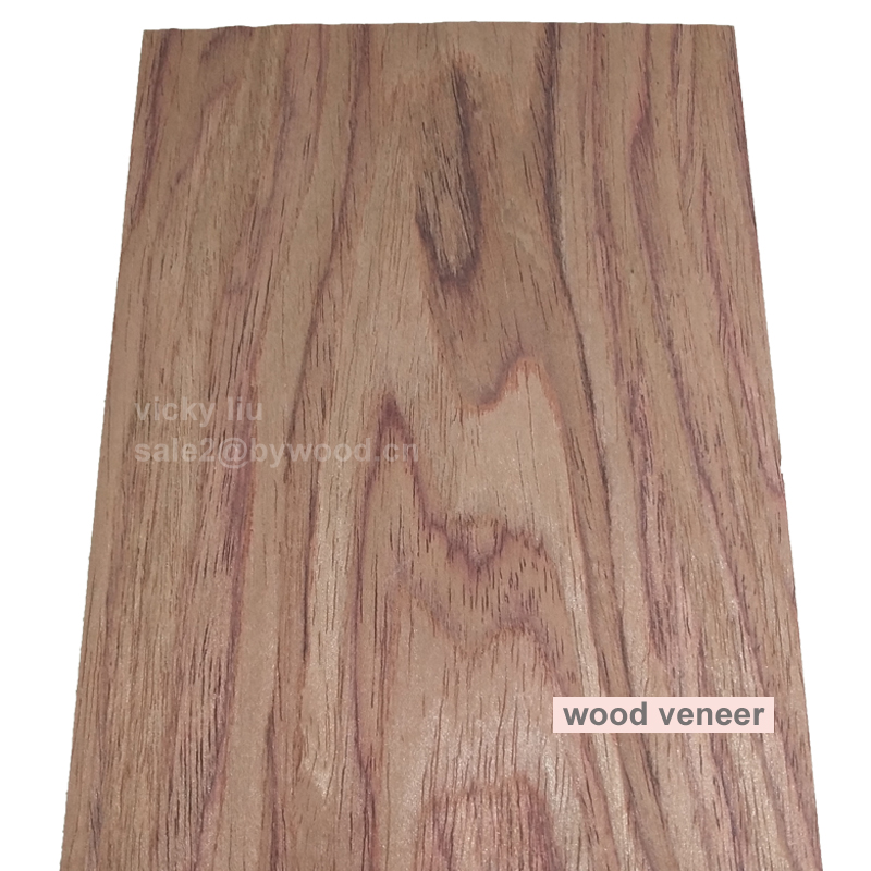 Bubinga recon wood veneers furniture skin