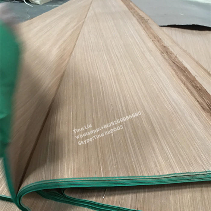 Recon 4*8 0.3mm wood face gurjan face veneer for plywood