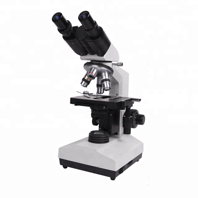 Articulated free Binocular dual head eyepiece microscope XSZ-207