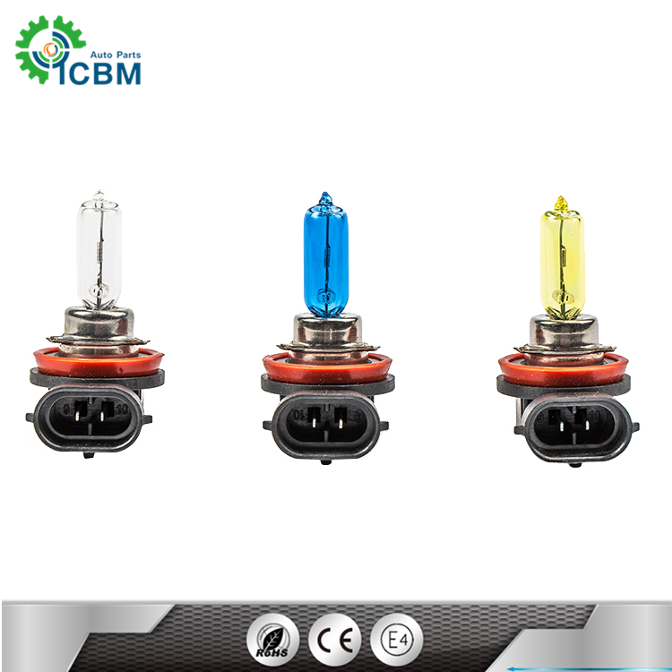 Modern style auto lamps factory directly headlight china bulb halogen H9 12v100w 2500lm blue auto head light bulbs