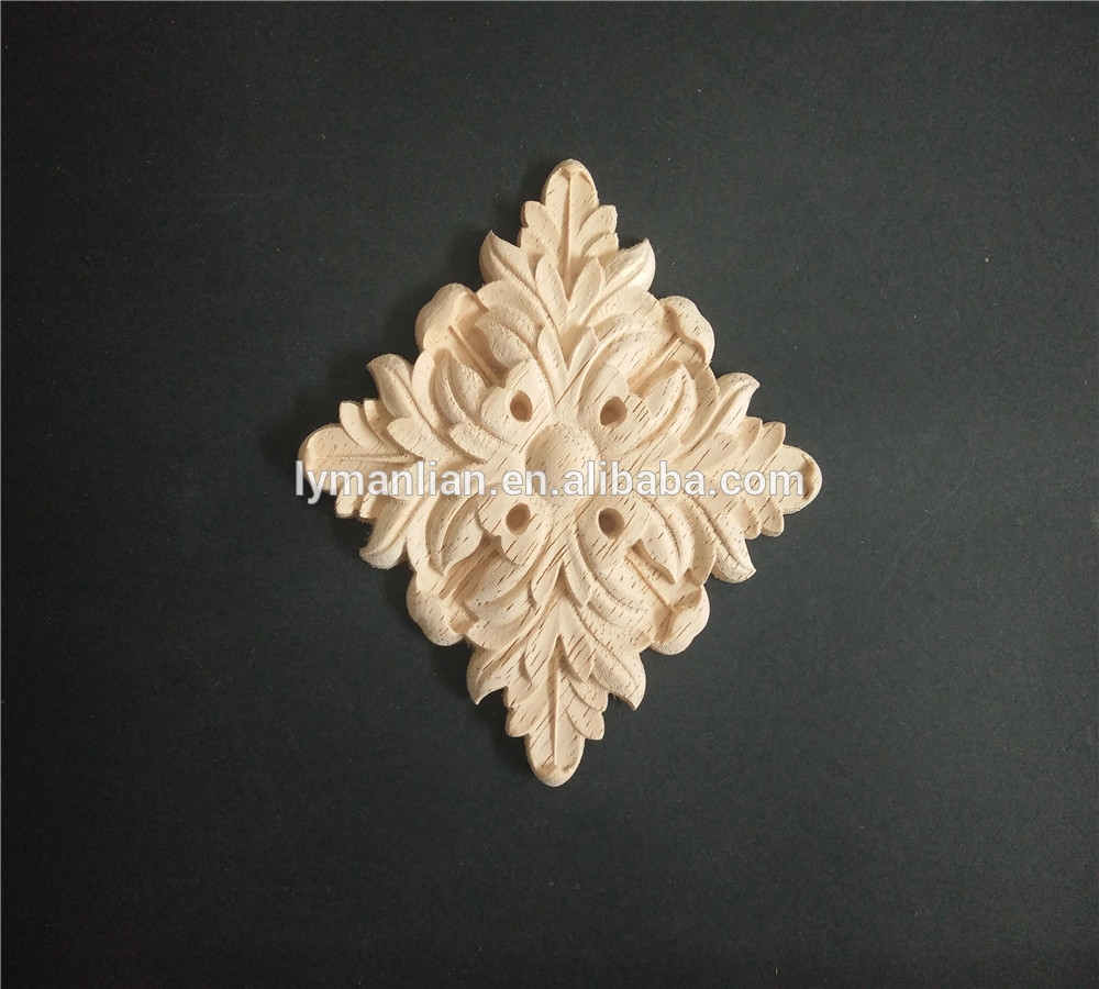 wood carving ornate acanthus applique for furniture