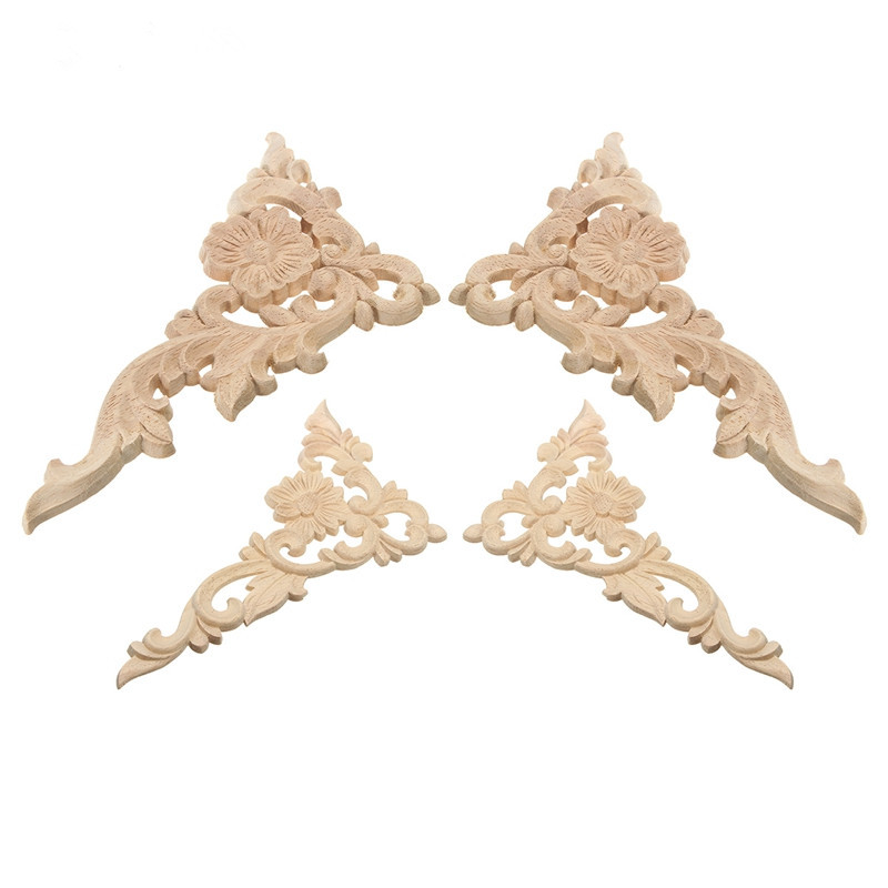 architectural wood onlay carvings