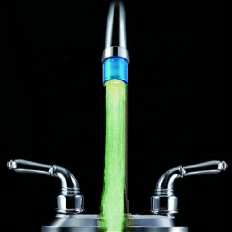 Hot Sale Kitchen Faucet Light Temperature Sensor Illuminated Tap Kitchen Faucet Light for Christmas