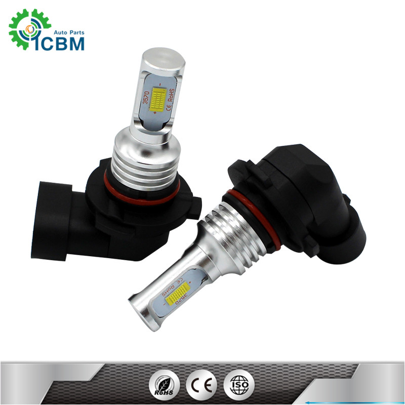 Factory head light quality bulb high power 9006 72w 3000K-6500K 700~1000LM auto led lighting fog light