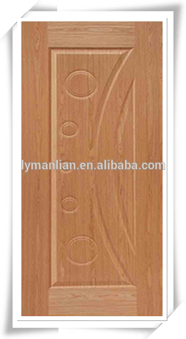 3mm 4mm 2.7mm HDF Melamine Door Skin teak wood veneer door skin