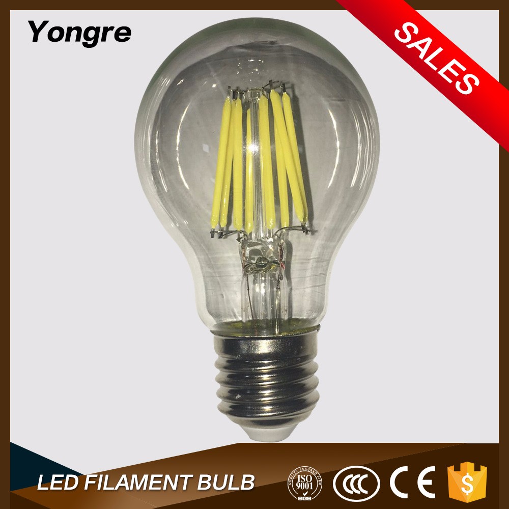 China manufacturer 4w led bulb e27 filament energy saving dimmable led bulb for home and office