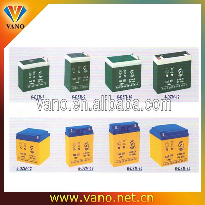 Wholesale 3ah&7ah&9ah 12v gel motorcycle battery