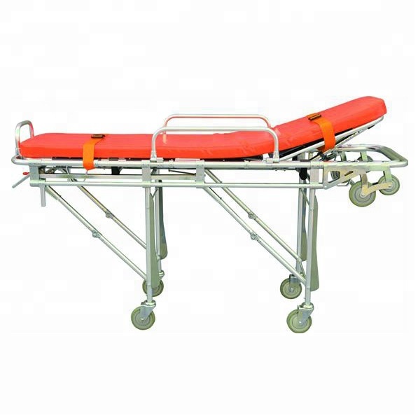 Medical Hospital Folding Aluminum Ambulance Stretcher for Sale WN-3A