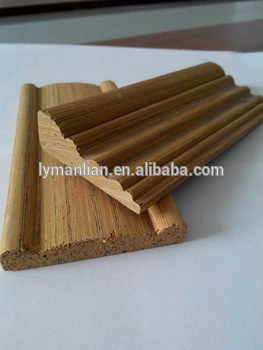 antique wood columns / artificial door casing