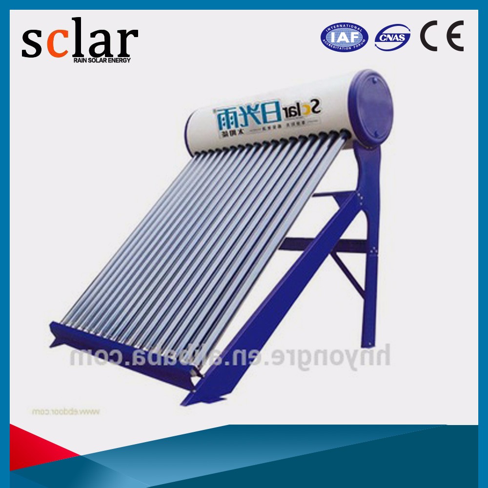 Fabrique en china solar heating install water heater solar geyser wholesale price