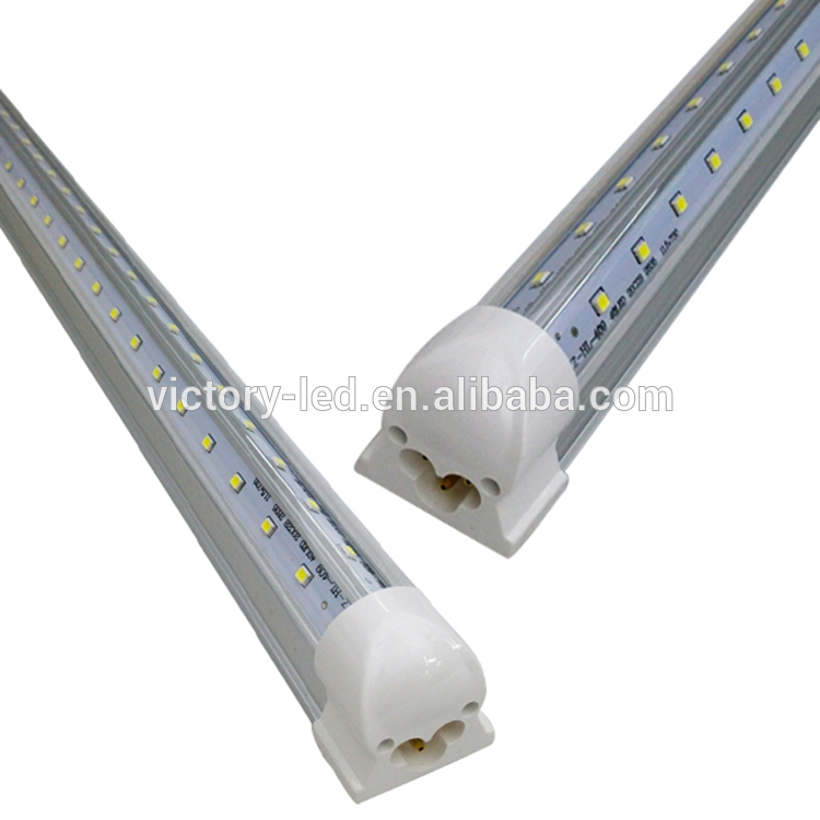 China 120Lm/W Good Quality High Bright 6Ft Led Tube Light V Shape For Freezer Lighting