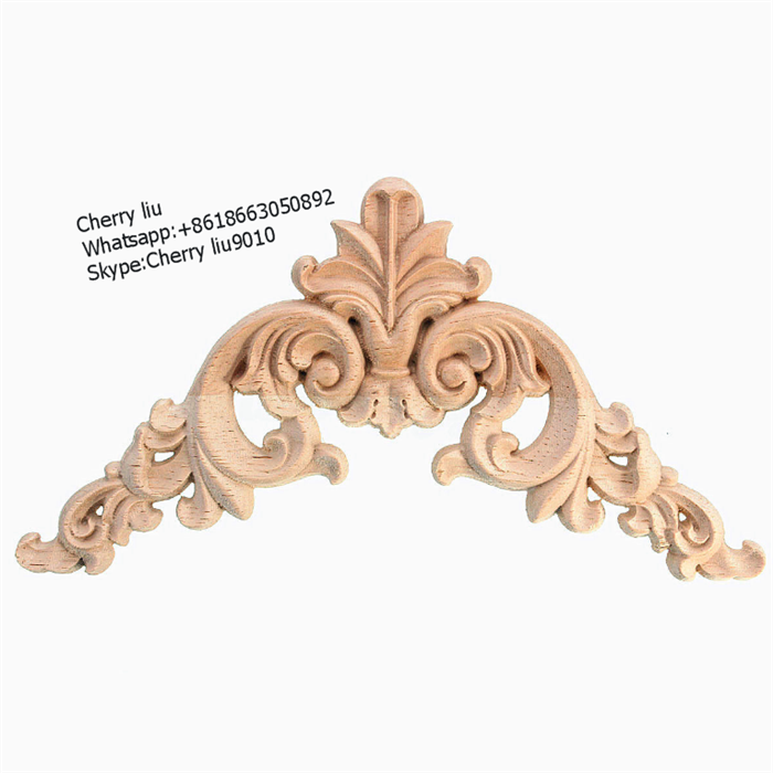Carved Wooden Corner Onlay And Applique