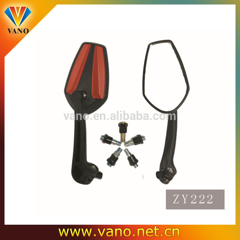 Aluminum 8mm 10mm motorcycle rear view mirror