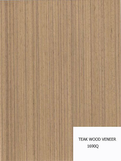 artificial teak wood veneer