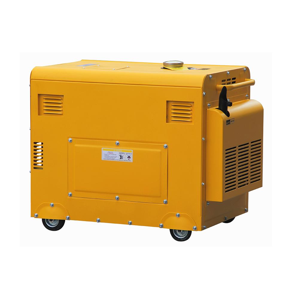 Single phase ac mobile diesel generator price 6500